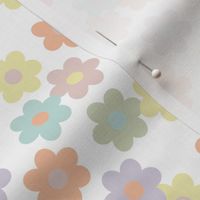 small daisy daisy: pastel yellow, spring’s coral, aloe wash, opal blue, pastel pink, pastel purple