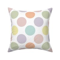 dots 273: pastel yellow, spring’s coral, aloe wash, opal blue, pastel pink, pastel purple