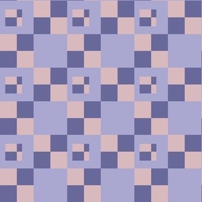 Crazy Checkers (soft pink and blue)(small)