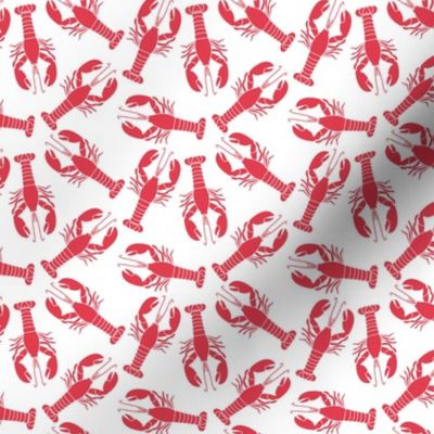 tiny red lobsters