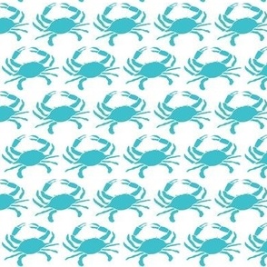 tiny blue crabs