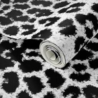 White Leopard Cubism