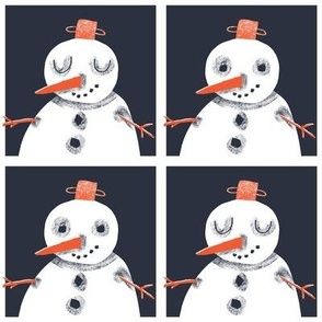 Snowman squares