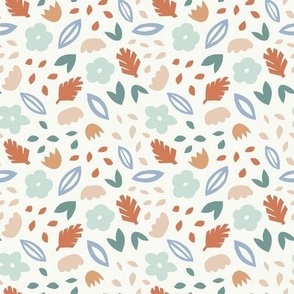 Floral-Ground_beige brown blue on cream_small