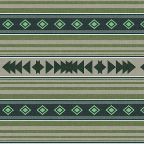 Western Blanket - sage