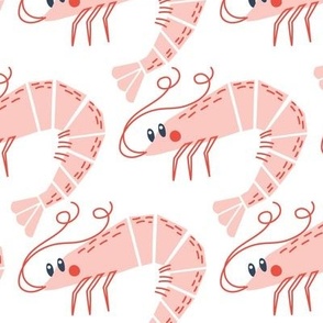 Paper Cut Crustaceans // LARGE // WHITE