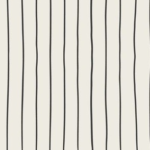 Stripes Black and White 10x10 