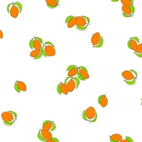 Scattered Oranges