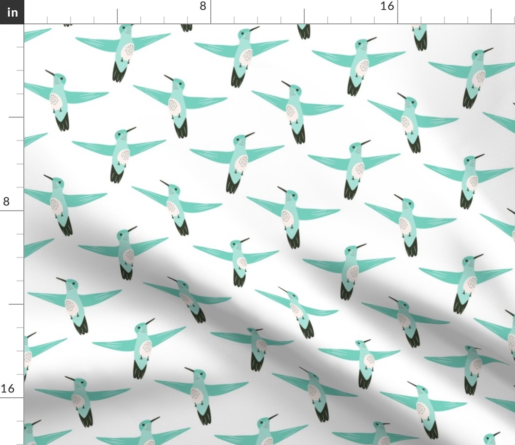 hummingbird coordinate - tiny scale