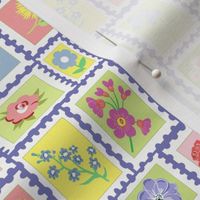 Floral Stamp Collecting Small