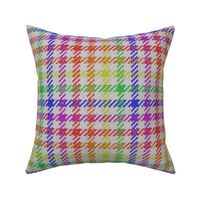 Larger Scale Rainbow Houndstooth