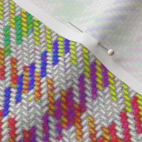Larger Scale Rainbow Houndstooth
