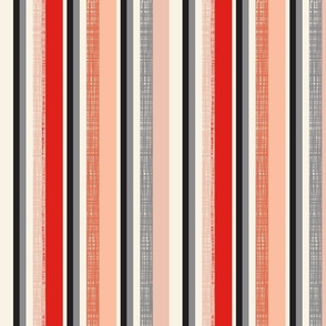 MidMod Stripes (Reds)