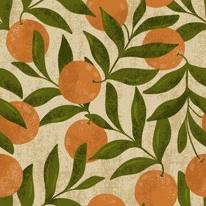 Orange grove - vintage