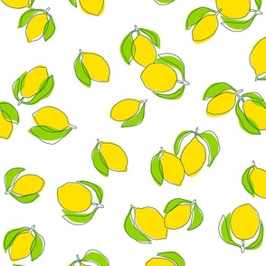 Large Single Line Lemons