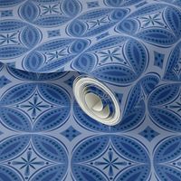 Moroccan Tiles (Blue/Violet)