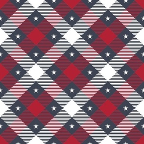 Bold Stars Plaid