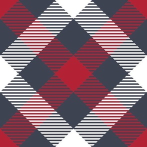 Bold Patriotic Plaid