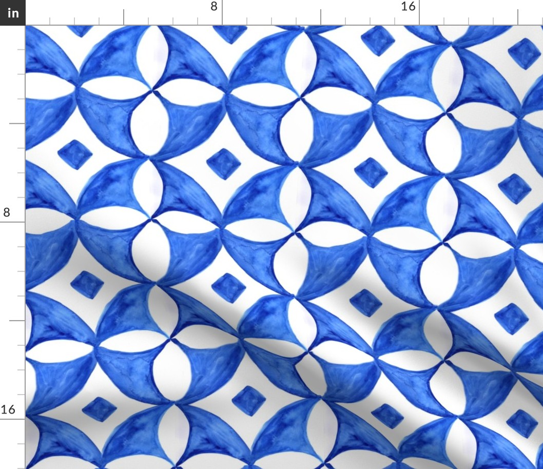 Azulejos Kitchen Wallpaper