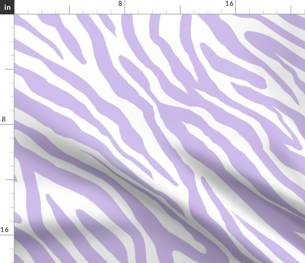 Lilac zebra pattern (large size version)