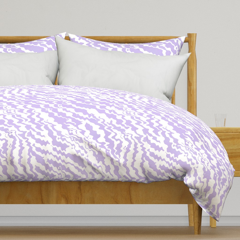Wavy lilac pattern (large size version)