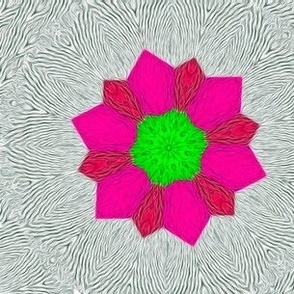 pop flower - pink