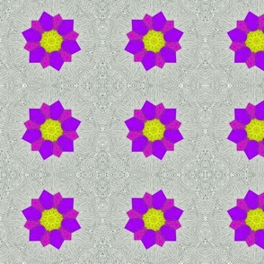 pop flower - purple