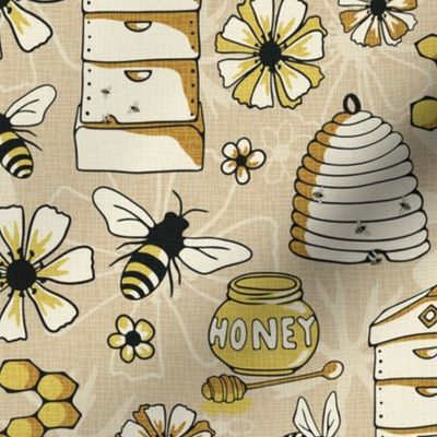 Bee Keeping - Medium - Tan