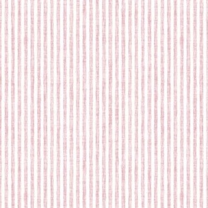 Sketchy White Stripes on Cotton Candy Woven Texture