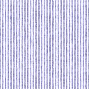 Sketchy White Stripes on Lilac Woven Texture