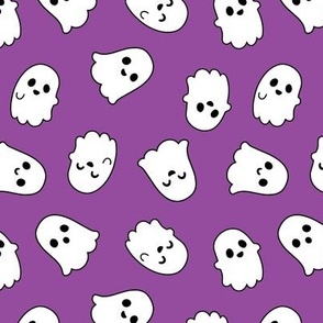 Ghosts On Purple 