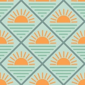 Sunsets - Beach Vacation (Cool Colorway)