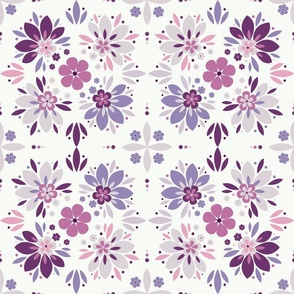 Eclectic Energy - Flower Tile 1