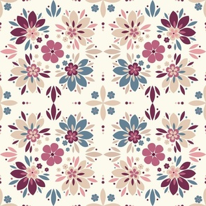 Eclectic Energy - Flower Tile 2