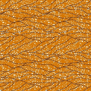 Ankara Print Orange