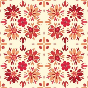 Eclectic Energy - Flower Tile 3