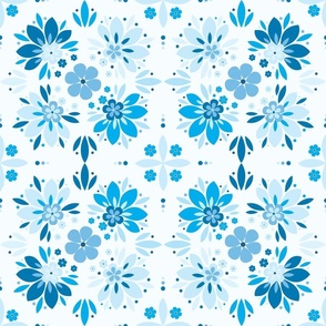 Eclectic Energy - Flower Tile 4