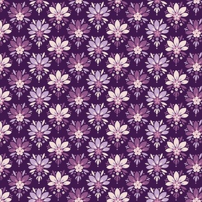 Eclectic Energy - Crowning Flower Dark Purple