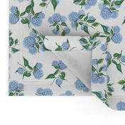 Hydrangea blue and white Hamptons style - small 