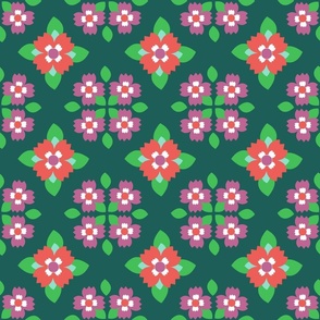 Video Game Jungle Floral