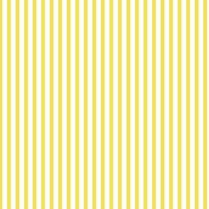 Illuminating yellow and white eighth inch stripe - vertical