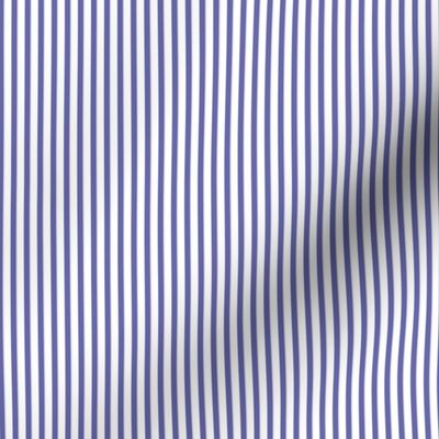 Very Peri purple and white eighth inch stripes - vertical