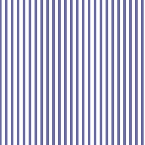 Very Peri purple and white eighth inch stripes - vertical