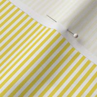 Illuminating yellow and white eighth inch stripes - horizontal