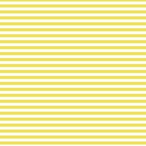Illuminating yellow and white eighth inch stripes - horizontal