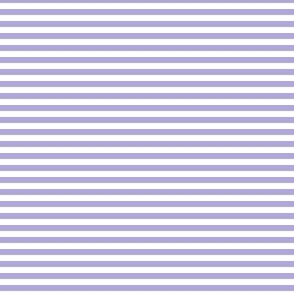 Lilac and white eighth inch stripes - horizontal