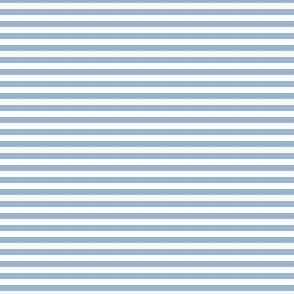 Sky blue and white eighth inch stripes - horizontal