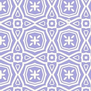 Itzel geometric, sf violet, 3 inch