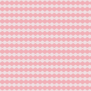 pink white geometric shape