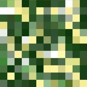 Pixelated Camouflage - Light Green